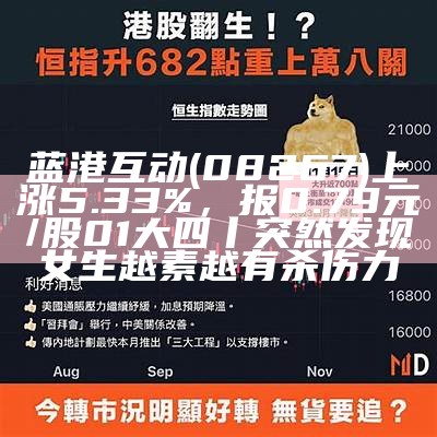 蓝港互动(08267)上涨5.33%，报0.79元/股01大四丨突然发现女生越素越有杀伤力