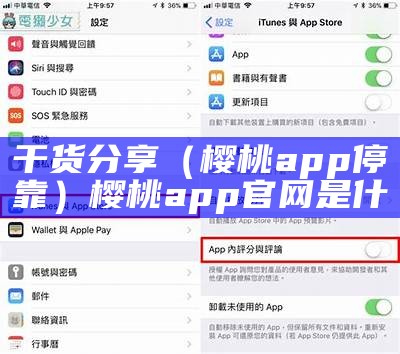 干货分享（樱桃app停靠）樱桃app官网是什（樱桃app平台）