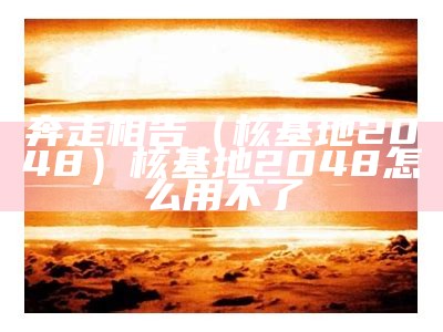 奔走相告（核基地2048）核基地2048怎么用不了（核基地2048关了吗）