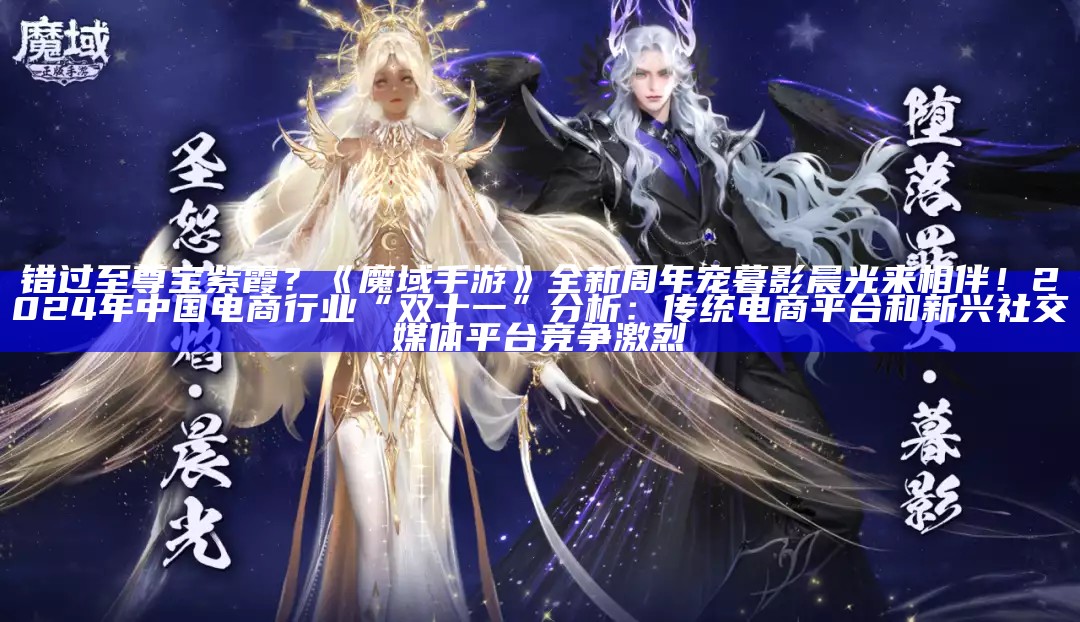 错过至尊宝紫霞？《魔域手游》全新周年宠暮影晨光来相伴！2024年中国电商行业“双十一”分析：传统电商平台和新兴社交媒体平台竞争激烈