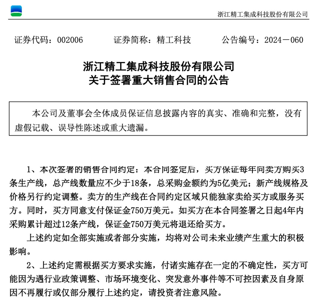 3.3万股民嗨了！浙江公司拿下沙特36亿元大单，股价一字涨停：“11天6板”，已翻倍！