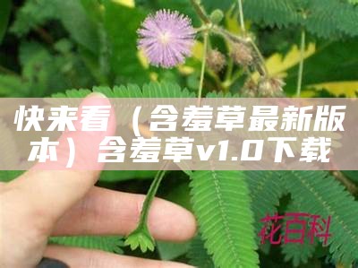 快来看（含羞草最新版本）含羞草v1.0下载