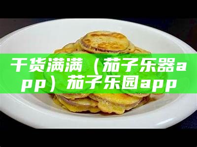 干货满满（茄子乐器app）茄子乐园app（茄子娱乐软件）