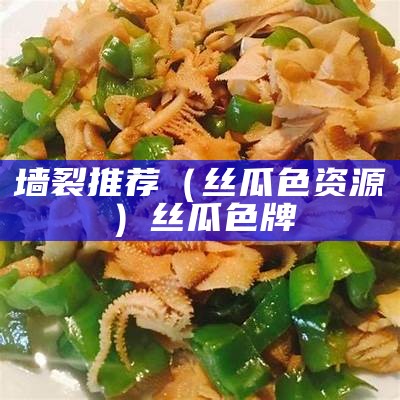 墙裂推荐（丝瓜色资源）丝瓜色牌