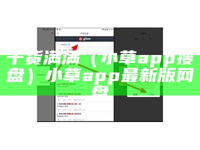 干货满满（小草app搜盘）小草app最新版网盘