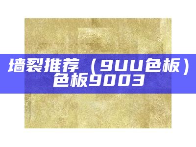 墙裂推荐（9UU色板）色板9003（9002色板）