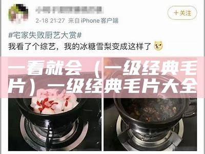 一看就会（一级经典毛片）一级经典毛片大全