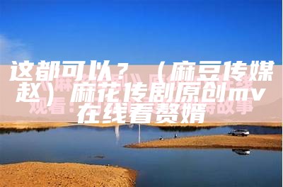 这都可以？（麻豆传媒赵）麻花传剧原创mv在线看赘婿