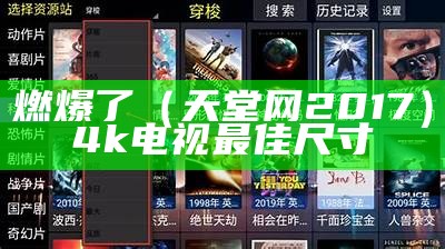 燃爆了（天堂网2017）4k电视最佳尺寸（天堂 2019版）