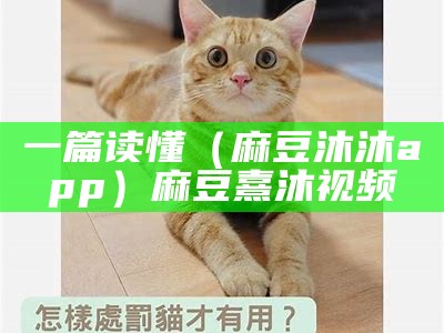 一篇读懂（麻豆沐沐app）麻豆熹沐视频