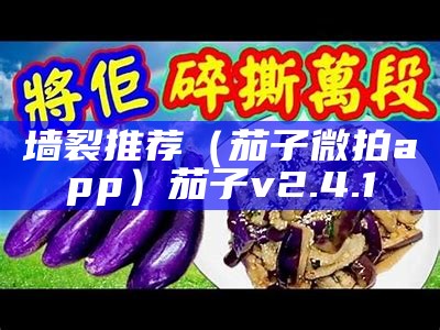 墙裂推荐（茄子微拍app）茄子v2.4.1