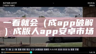 一看就会（成app破解）成版人app安卓市场（成版app破解版官网）