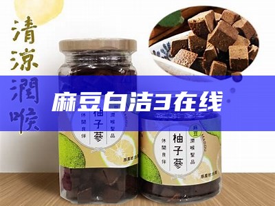 麻豆白洁3在线