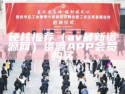 硬核推荐（av最新资源网）资源APP会员购买（资源api）