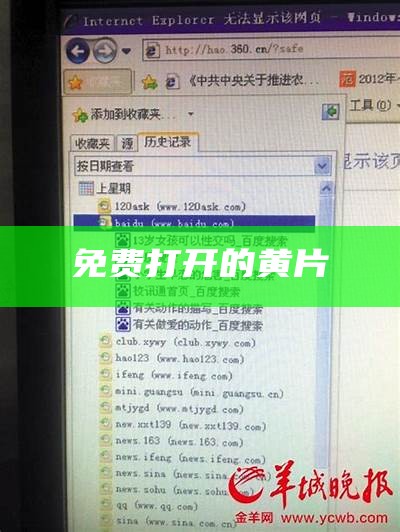 免费打开的黄片