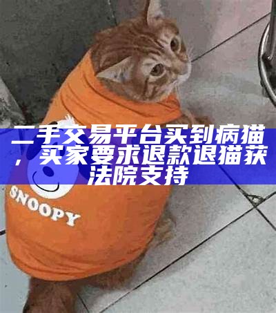 二手交易平台买到病猫，买家要求退款退猫获法院支持（卖到病猫报警有用吗）