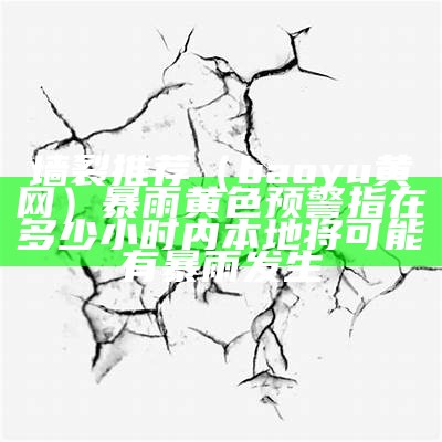 墙裂推荐（baoyu黄网）暴雨黄色预警指在多少小时内本地将可能有暴雨发生