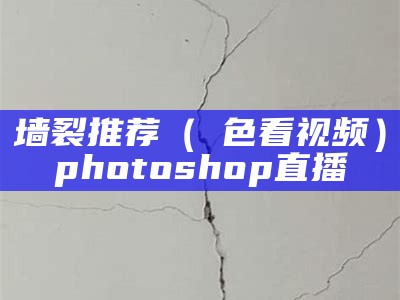 墙裂推荐（黃色看视频）photoshop直播