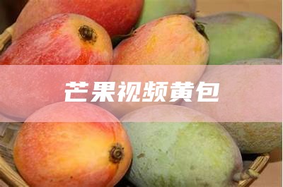 芒果视频黄包（芒果视频app黄官网免费安装）