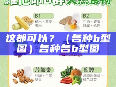 这都可以？（各种b型图）各种各b型图（b型图图片）