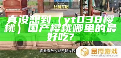 真没想到（yt038樱桃）国产樱桃哪里的最好吃?（国产樱桃哪里出产好）